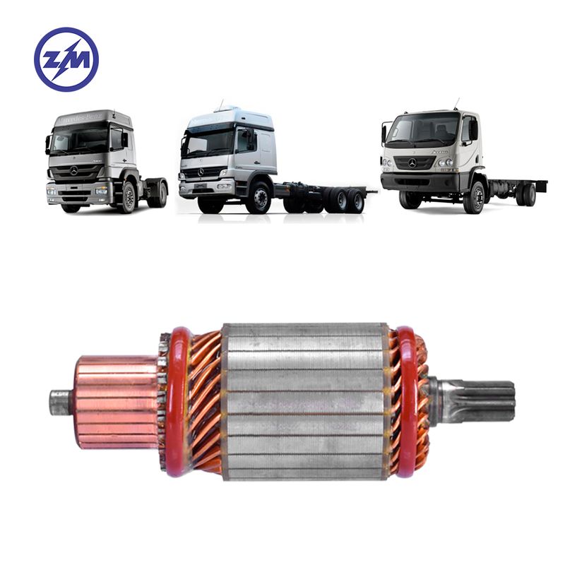 Induzido Motor Partida 24V 28MT MB Caminhão Accelo 815 1016 Induzido Motor Partida 24V 28MT MB Caminhão Accelo 815 1016
