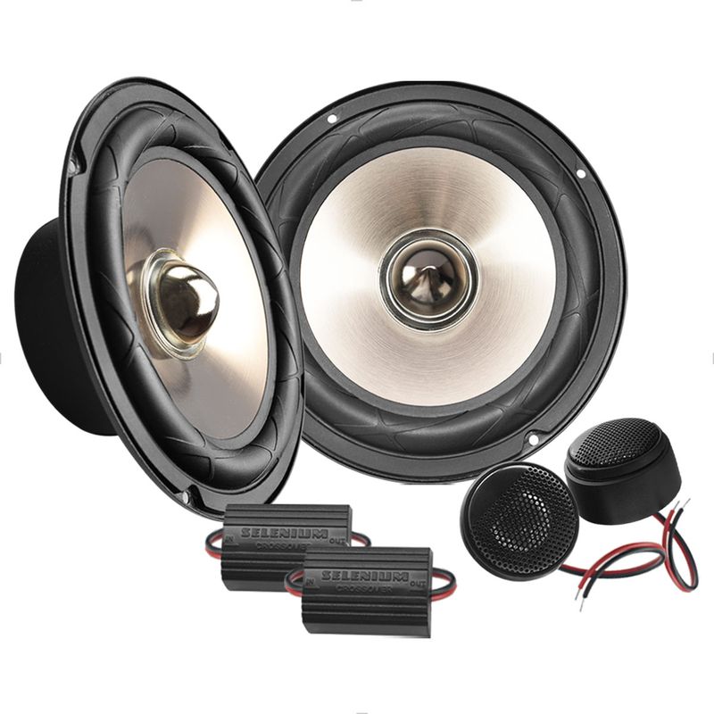 Kit Alto-falante Duas Vias 62V2A + Módulo de Potência TS400D 4-OHMS(4CN) -  Taramps - Auto Equip