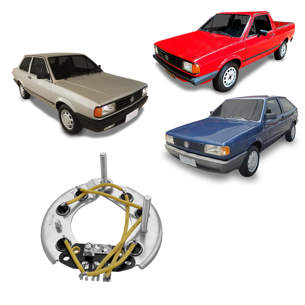 Placa Retificadora 85A Alternador Gol Voyage Saveiro Escort Placa Retificadora 85A Alternador Gol Voyage Saveiro Escort