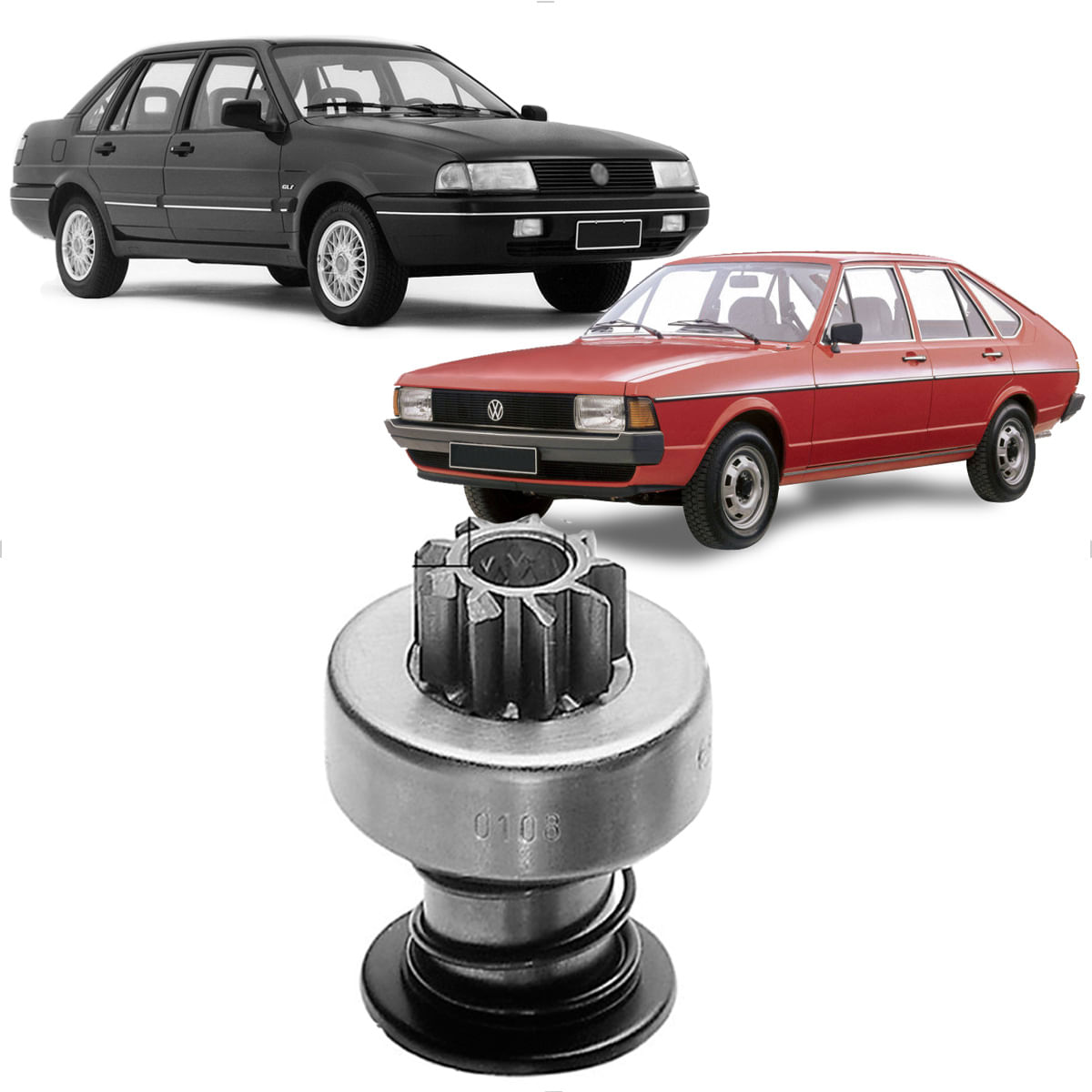 Bendix Impulsor Partida Santana Passat 1.6 1.8 2.0 79 até 95