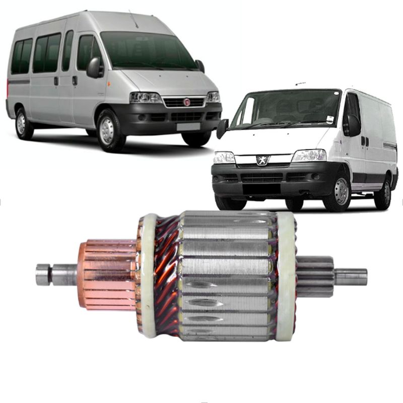Induzido Motor Partida 12V Bosch Ducato Jumper Boxer 02/ Induzido Motor Partida 12V Bosch Ducato Jumper Boxer 02/