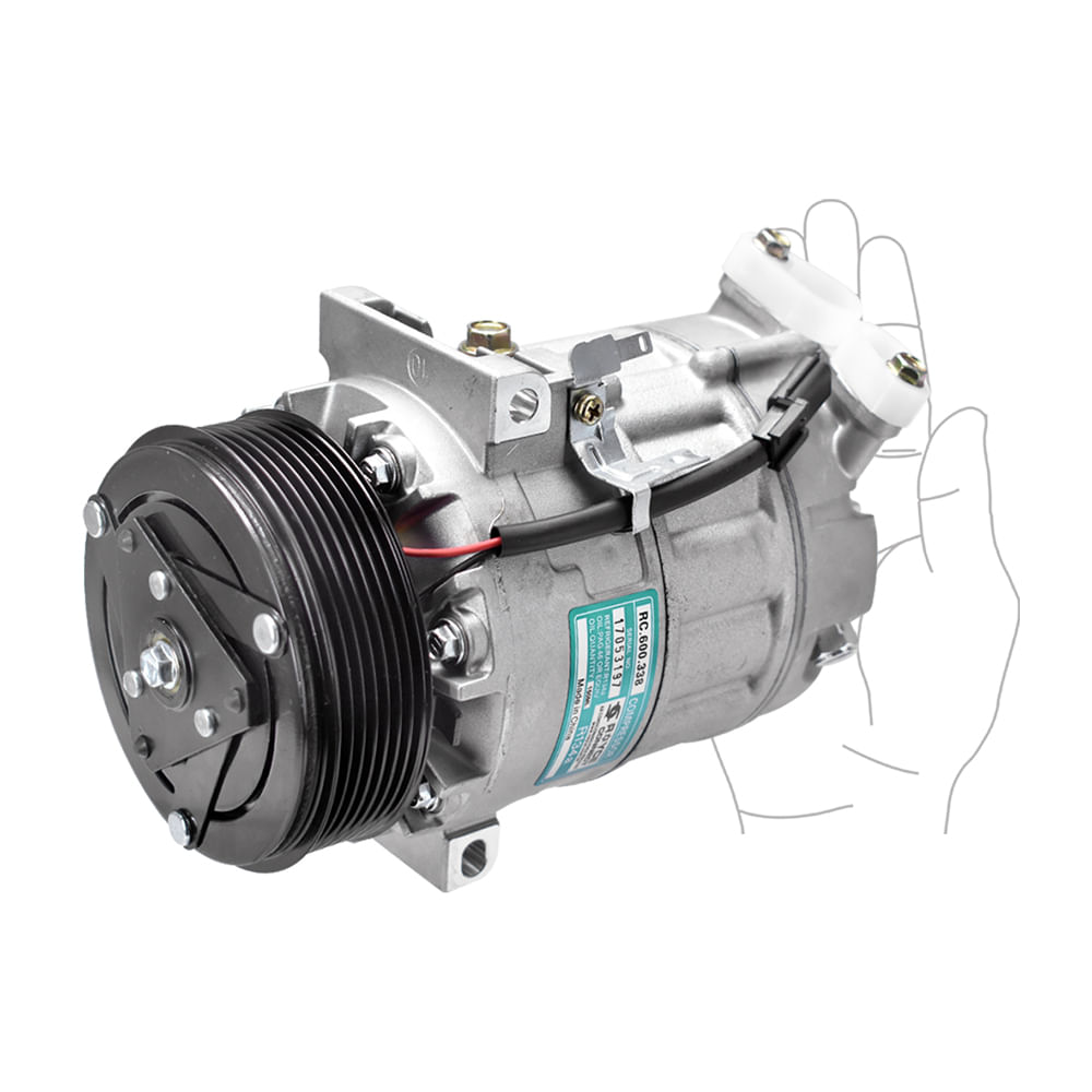 Compressor Ar 12V DCS171C Zexel 7PK Master 13/ Sentra 07/13 - AutoNext