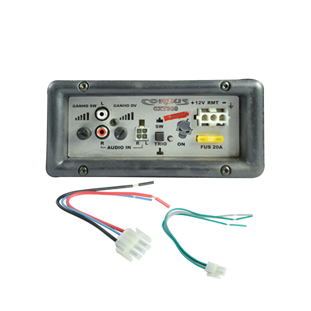 Caixa Amplificada Trio C/ Sub-woofer 12