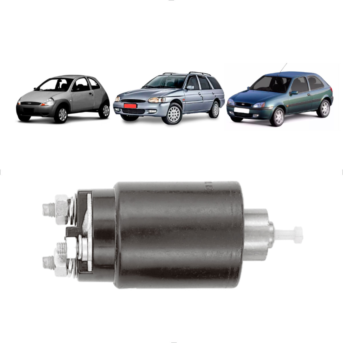 Automático Motor de Partida Ford Fiesta Ka Escort Courier 1999 em
