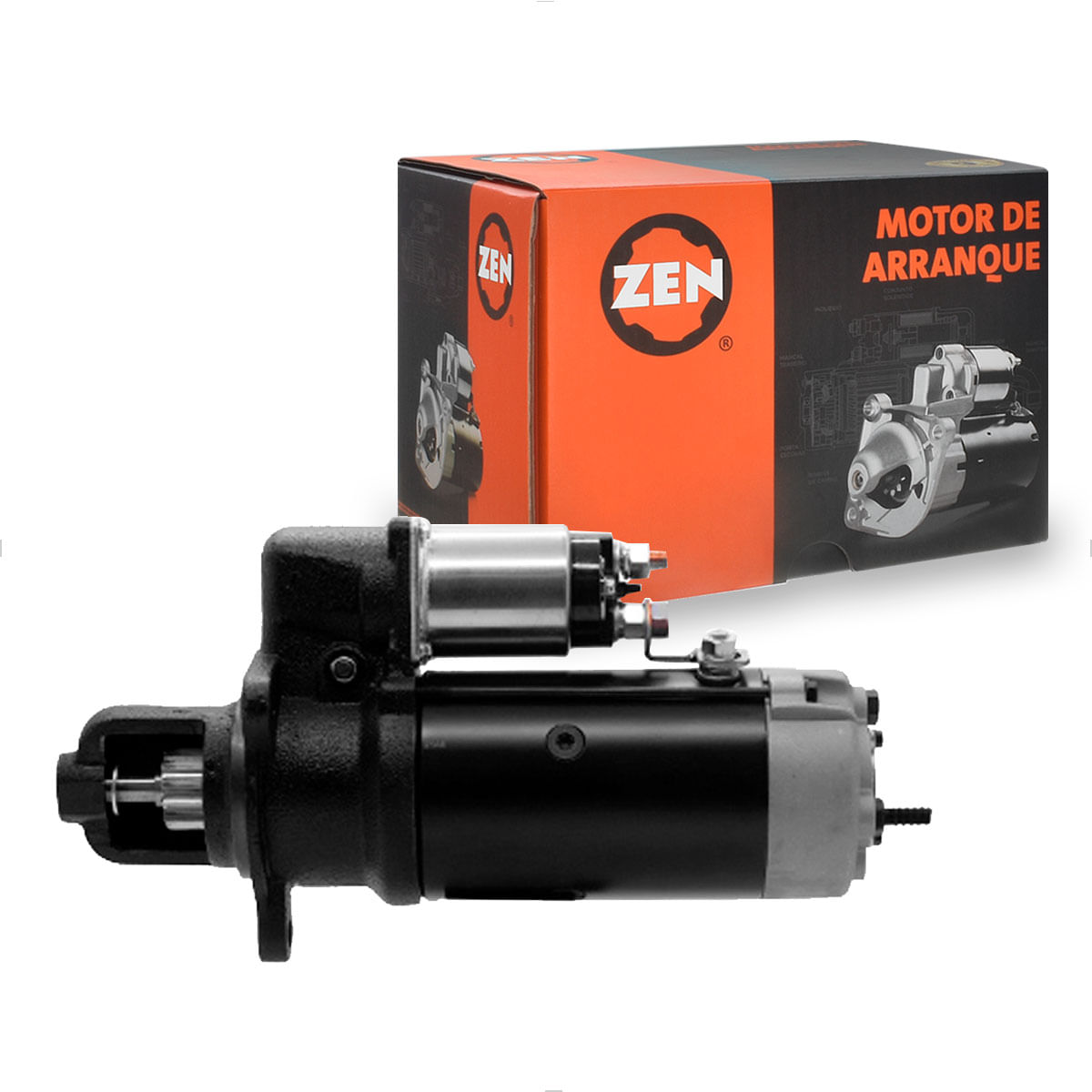 Motor Partida para Scania S4 10.6 11.7 11.8 15.6 1998 a 2007