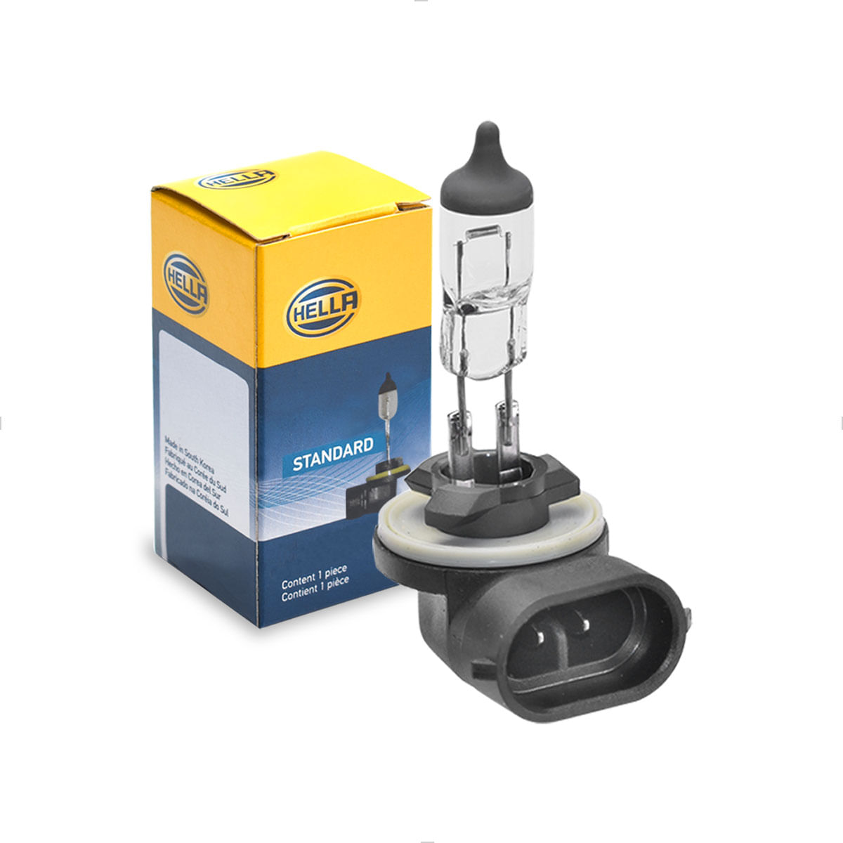 Lâmpada H27/2 Original 3200K 12V 27W Hella Standard 881 - AutoNext