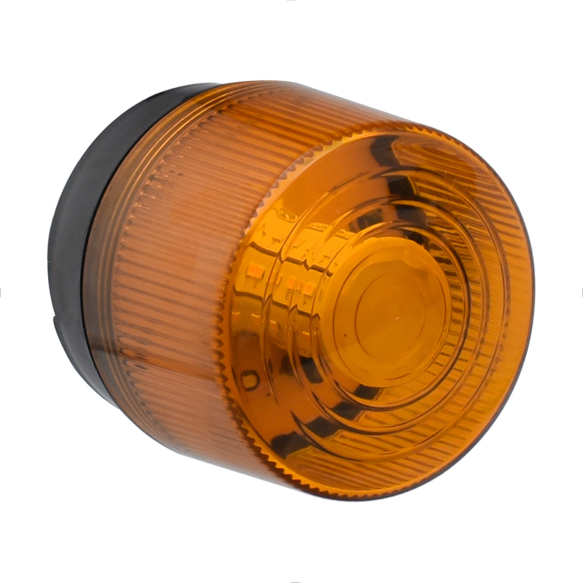 Giroflex Com Flash E Rotativo 12v 24v Led Ambar Com Ima E Plug Com