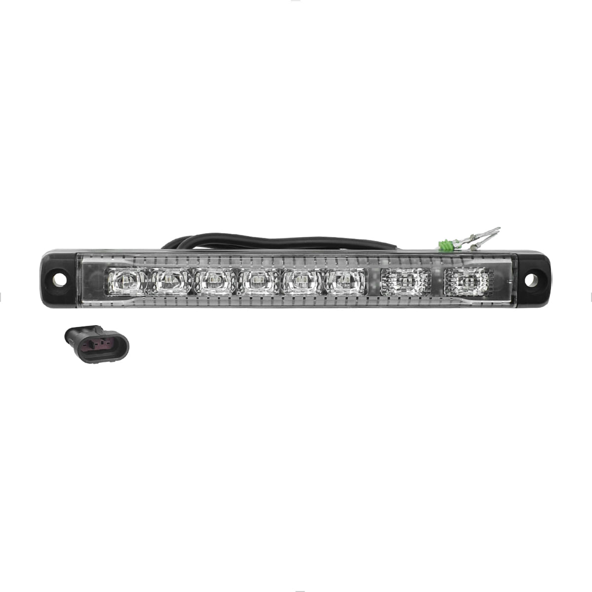 Lanterna Traseira Delimitadora LED 12V 24V Pisca Sequencial Luz