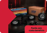 Faróis Custo-benefício